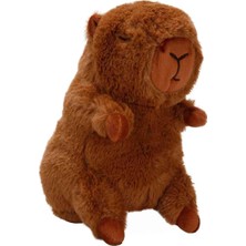 TeknoKapsül Oem Peluş Kapibara - Koyu Kahverengi