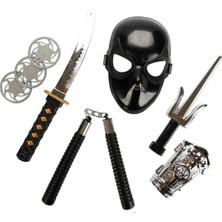 TeknoKapsül Ninja Kaplumbağalar Ninja Maskeli Savaşçı Seti 8 Parça