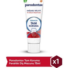 TeknoKapsül Parodontax Ferahlık Tam Koruma Diş Macunu 75 ml