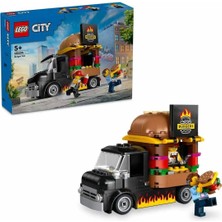 TeknoKapsül LEGO ® City Hamburger Kamyonu 60404 - 5 Yaş ve Üzeri Için Yaratıcı Oyuncak Yapım Seti (194 Par