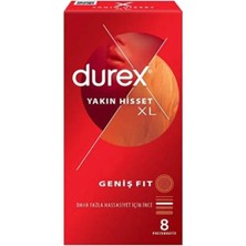 TeknoKapsül Durex Yakın Hisset Xl Prezervatif 8 Adet