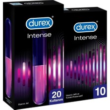 TeknoKapsül Durex Intense Prezervatif 10'lu + Intense Uyarıcı Jel 10 ml Kondom