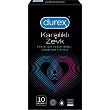 TeknoKapsül Durex Karşılıklı Zevk 10'lu Prezervatif