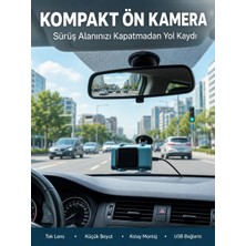 Epilons Kompakt Dash Kamera USB Şarj Tf Kart Destekli Yeni Nesil