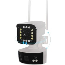 O-kam 3032 Akıllı Smart Güvenlik Kamerası 2 Lens Alert Wi-Fi Ptz