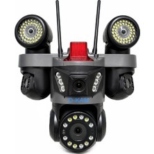 O-kam 231 Smart Güvenlik Kamerası 4 Lens Alert Wi-Fi Ptz