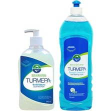 Nacario Turmepa Sıvı Sabun 500 ml ve Bulaşık Deterjanı 750 ml