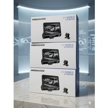 Megavox L-319 4" Dvr Araç Içi Kamera (Lcd Ekranlı, Gece Görüşlü, 2 Kameralı, G-Sensör, Wi-Fi, 1080P