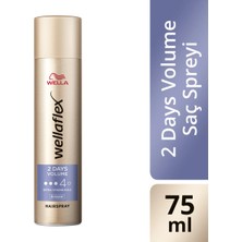 TeknoKapsül Wella Wellaflex 2 Days Volume 2 Gün Boyunca Hacim Veren Saç Spreyi Extra Strong Hold 75 ml - 4/5 Hold