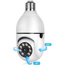 O-kam 4045 Smart Güvenlik Kamerası Panorama Ampul