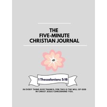 Nacario The Five Minute Christian Journal: 5 Minutes A Day For More Mindfulness, Happiness And Productivity | A Simple And Effective Gratitude Journal And Undated Daily Planner | The Perfect Gift