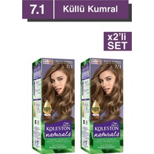 TeknoKapsül Wella Koleston Naturals 7/1 Küllü Kumral Saç Boyası X2 Adet
