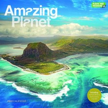 Nacario Amazing Planet – Fantastische Erde 2022 – 12-Monatskalender: Original Carousel-Kalender [mehrsprachig] [kalender] (Wall-Kalender)