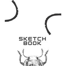 Nacario Sketchbook Whıte Page | Anımal Desıgn Sketchbook | Cockroach Desıgn Sketchbook: The Blank White Paper | 8.5X11 Inc. 120 Pages | For Sketching, ... And More | Ideal Size Blank White Paper.