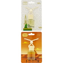 Nacario Ihvan Online Medine Ravza Kokusu ve Uhud Kokusu 8 ml Araba Kokusu Cam Şişe