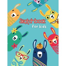 Nacario Sketchbook For Kids: Sketchbook Notebook For Drawing, Doodling Or Sketching For Kids, Llama Notebook For Doodling