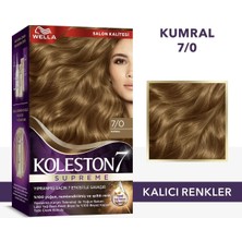 TeknoKapsül Wella Koleston Supreme Kit Saç Boyası 7/0 Kumral