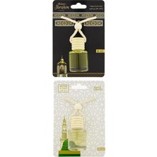 Nacario Ihvan Online Makamı Ibrahim Kokusu ve Medine Ravza Kokusu 8 ml Araba Kokusu Cam Şişe