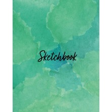 Nacario Sketch Book: Notebook For Drawing, Writing, Painting, Sketching And Doodling, 120 Pages, 8.5x 11 ( Watercolor Cover Vol.18)