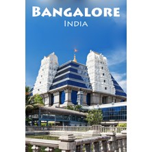 Nacario Not All Those Who Wander Are Lost, I Am Headed To Bangalore: A Blank Sketchbook For Artists, Drawing, Doodling, Writing, And Recording Your Travels ... Travel Lovers.: 100 Pages, 6x9 Matte Finish