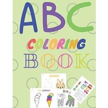 Nacario Abc Coloring Books For Kids Ages 2-6: Fun With Letters, Shapes, Colors, And Animals, Gift For Kids, Gift Book For Kids, 26 Page, 8.5 x 11