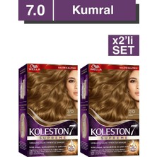 TeknoKapsül Wella Koleston Supreme Kit Saç Boyası 7/0 Kumral X2 Adet