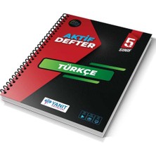 Nacario 5. Sınıf Türkçe Aktif Defter