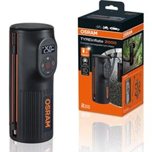 Nacario Osram Lastik Şişirme Kompresörü, Şarjlı, 2000 Mah, Tyreinflate OTIR2000