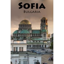 Nacario I Haven't Been Everywhere, But Sofia Is On My List: A Blank Sketchbook For Artists, Drawing, Doodling, Writing, And Recording Your Travels And ... Travel Lovers.: 100 Pages, 6x9 Matte Finish