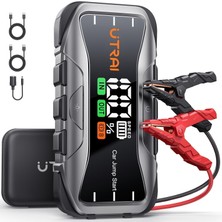 Nacario Utraı Jstar JS10 27000MAH 6000A Jump Starter Taşınabilir Akü Takviye Kiti + Taşıma Çantası (Çanta + 65W Pd Powerbank + LED Lamba)