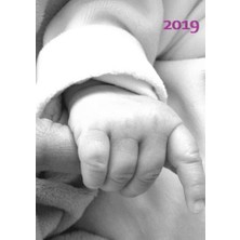 Nacario Kalender 2019 - Baby Rosa (Ein Mädchen): A5 - 1 Woche Auf 2 Seiten - Dın A5