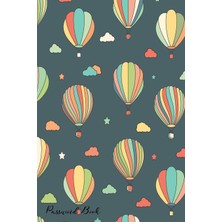 Nacario Password Book: Include Alphabetical Index With Hot Air Balloons Stars Clouds Cover