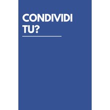 Nacario Independently Published Condıvıdı Tu?: Taccuino Per Appunti. Quaderno Divertente A Righe | Idea Regalo Per Collega, Amico, Capo, Familiare | Idea Per Natale, Secret Santa, Compleanno, Laurea.