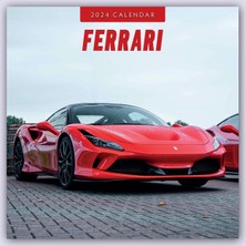 Nacario Ferrari 2024 - 16-Monatskalender: Original Red Robin Publishing Ltd-Kalender [mehrsprachig] [kalender]