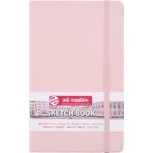 Nacario ターレンスジャパン(Talens Japan) Tarens T9314-012M Art Creations Eskiz Defteri, Çizim Defteri, 5,1 x 8,3 Inç (13 x 21 Cm), Pastel Pembe, Kalınlık: 140 G/m2), Ince, Asitsiz Kağıt, 80 Yaprak Ciltli