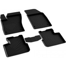 Nacario Ferrous Autoaccessories Fiat Egea Cross ile Uyumlu 4d Havuzlu Kauçuk Paspas 2020 ve Üstü