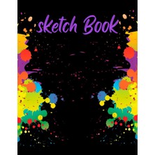 Nacario Sketch Book: Sketch Book Notebook For Painting, Artist Drawing, Writing, Sketching, Doodling, For School Art/home Or Office, Notebook For Adult And Kids 110 Pages, 8.5X11 Inches Blank Paper Book.