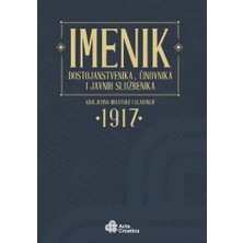 Nacario List Of Dignitaries, Officials And Public Servants Of The Kingdom Of Croatia-Slavonia: Reprint Of The "ımenik Dostojanstvenika, Cinovnika I Javnih Sluzbenika Kraljevine Hrvatske I Slavonije"