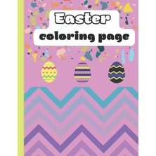 Nacario Easter Bunny Coloring Page: Easter Bunny Coloring Page For Kids 5-12 Years Size 8.5 X11 Pages 62