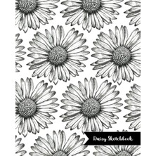 Nacario Daisy Sketchbook: 8 In x 10 In 160 Pages