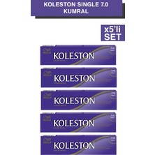 TeknoKapsül Wella Koleston Single Tüp Boya 7/0 Kumral X5 Adet