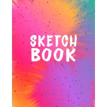 Nacario Sketchbook: Drawing Book For Kids Or Teens, Aesthetic Cover, 120 Pages, 8.5in x 11IN