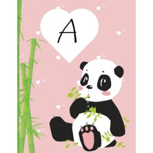 Nacario Personalized Sketchbook For Boys Letter A: Cute 8.5"X11" Sketchbook For Girls, 100 Blank Pages For Drawing, Sketching, Doodling And Writing: Blank Sketch Pad For Kids