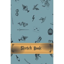 Nacario Independently Published Sketchbook: Wizard Inspired Drawing Book Blank For Sketching, Doodling & Journaling | Suitable For Kids Of All Ages | Small Size 6 * 9