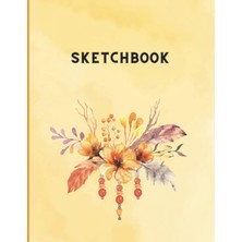 Nacario Watercolor Yellow Sketchbook: Blank Sketchbook For Drawing, Doodling, And Sketching, Perfect For Designer And Artist