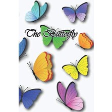 Nacario The Butterfly: Internet Password Logbook Large Print With Tabs | The Butterfly Background Cover