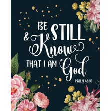 Nacario Christian Planner: Be Still & Know That I Am God, Psalm 46:10, Weekly And Monthly Planner, Calendar Agenda With Grid Overview, To Do List & Bible ... - December 2021, Large Size 8X10, Band 1)