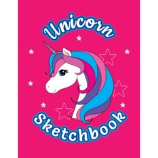 Nacario Sketchbook: Cute Unicorn Kawaii Sketchbook For Girls, With 8.5" x 11" Blank Pages (Letter Size), 120 Total Pages, For Drawing And Fun.