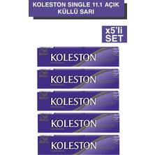 TeknoKapsül Wella Koleston Single Tüp Boya 11/1 Açık Küllü Sari X5 Adet