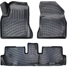 Nacario Rizline Citroen C4 Grand Picasso 7 Koltuk 2006-2013 Uyumlu 3D Havuzlu Paspas